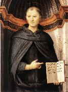 PERUGINO, Pietro St Nicholas of Tolentino a oil painting